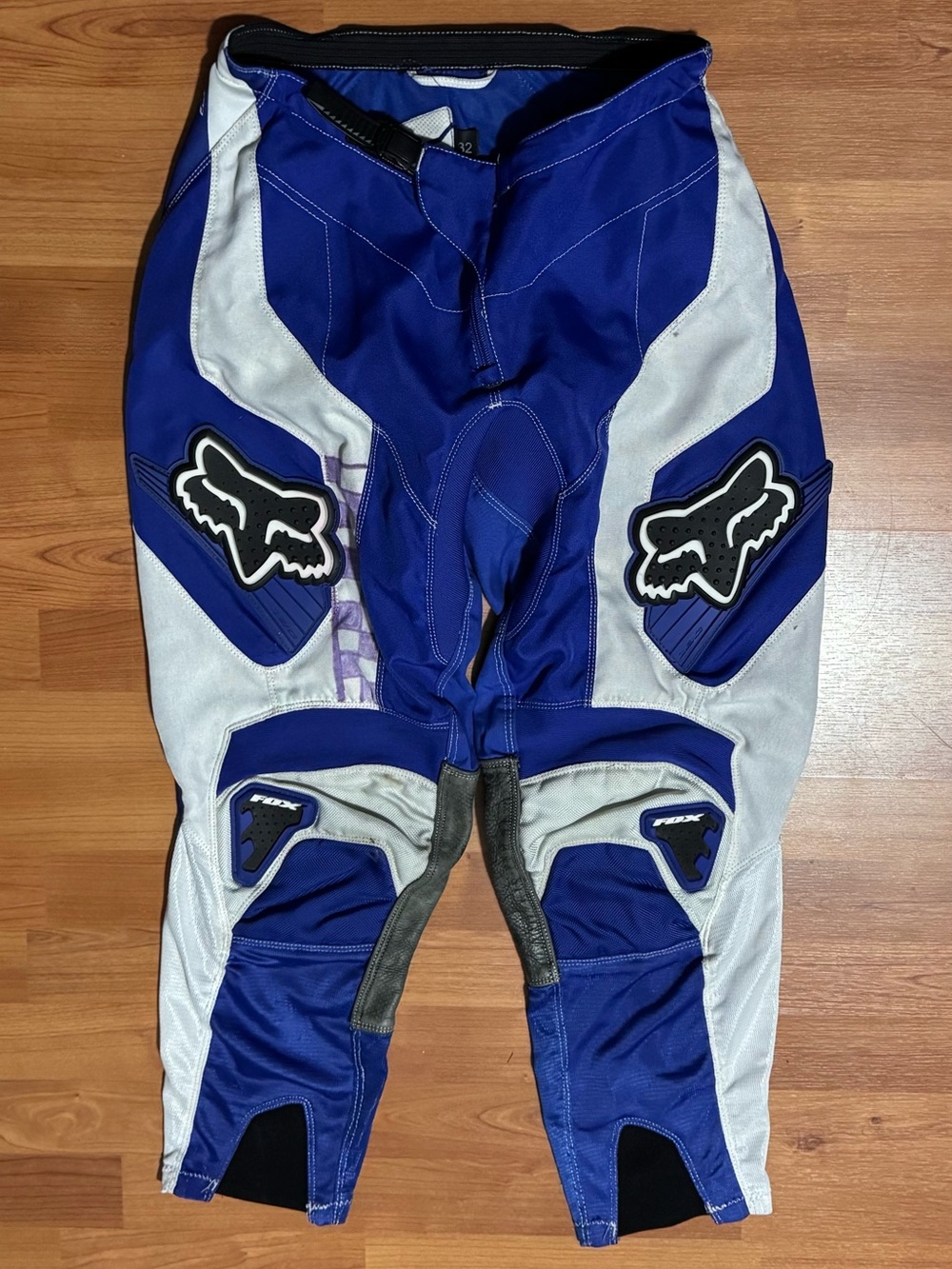 FOX Racing 180 Pants Adult 32 
Blue White MX Motocross Moto Offroad Mens
